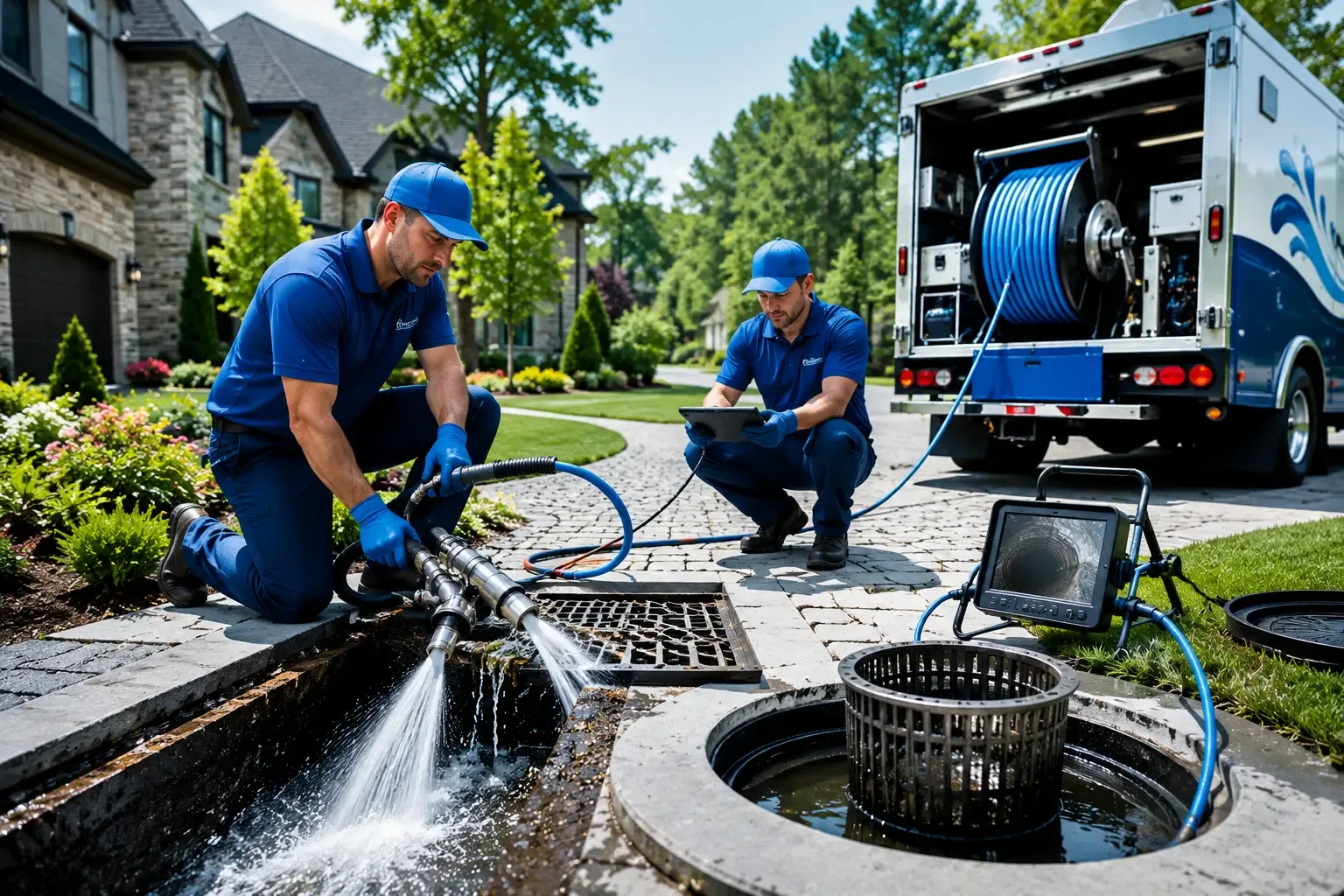 Local outdoor drain cleaning professionals in Keenes, IL