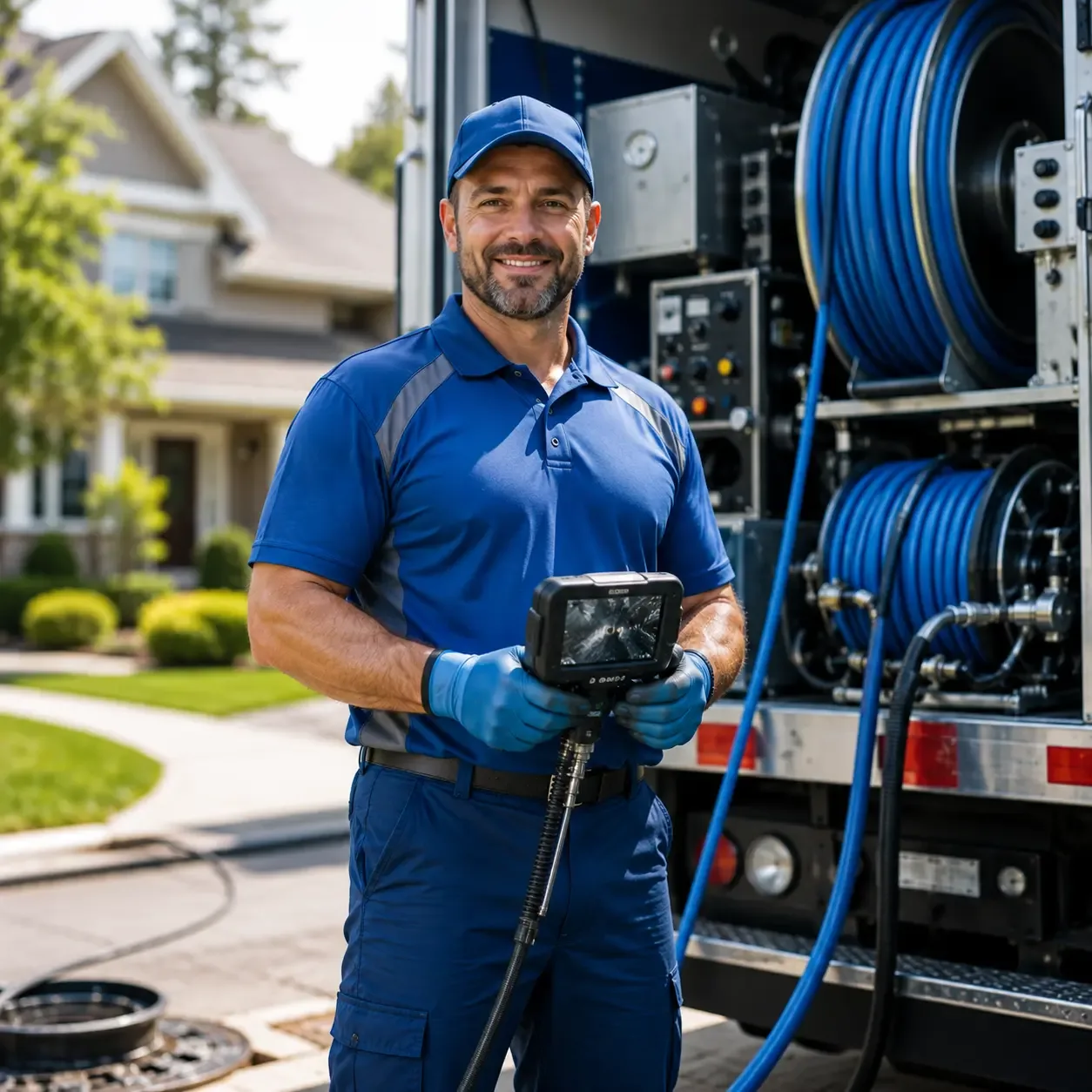 Local outdoor drain cleaning specialists in Keenes, IL